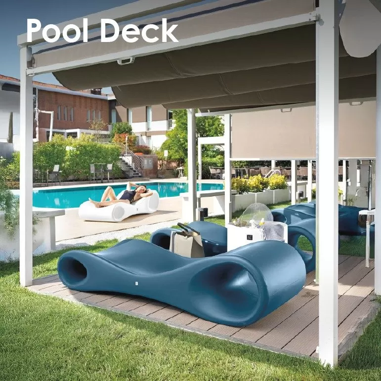 8 pool deck