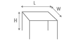Stool dimension icon