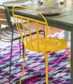 Lecio fm louvre dining chair 4