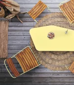 Surprising Teak Lounge Set - Image 2