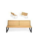 H24 Bench with Backrest - Image 3