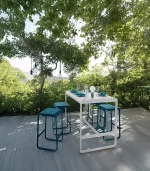 Bellevie 140x80 High Dining Set