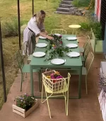 Lecio fm biarritz extension dining set 1