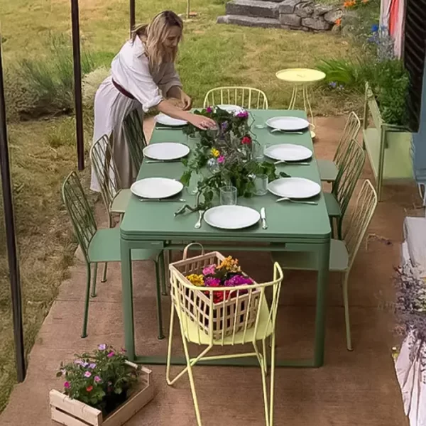 Lecio fm biarritz extension dining set 1