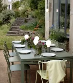 Lecio fm biarritz extension dining set 2
