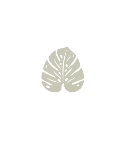 Lecio fm monstera trivet 1
