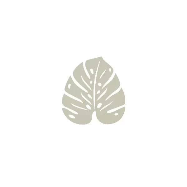 Lecio fm monstera trivet 1