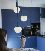 Lecio fm mooon hanging set of 3 light 4