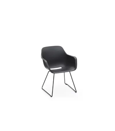 Lecio ex captain sliding dining chair 1