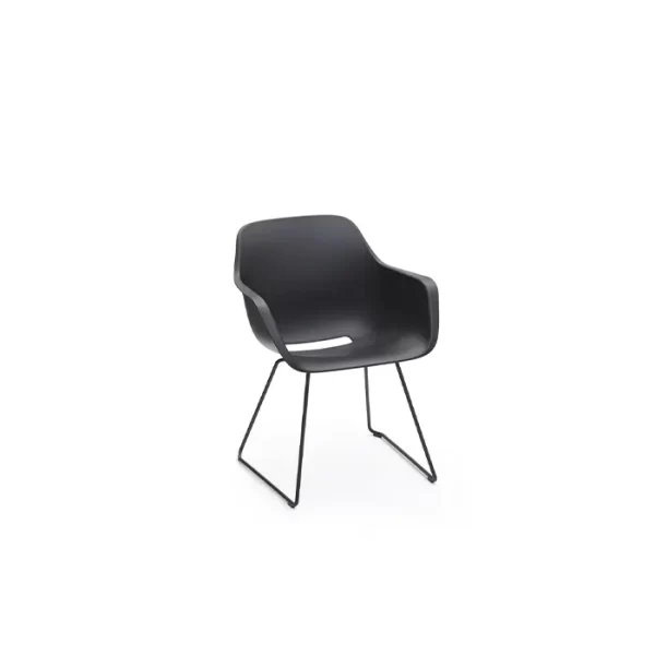 Lecio ex captain sliding dining chair 1