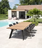 Lecio ex captain sliding dining chair 2