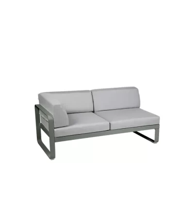 Lecio fermob bellevie club sofa left side 2 seater 1