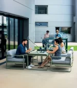 Lecio fm bellevie mid height table 74x80 4