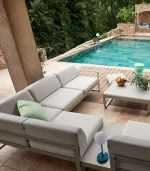 Lecio fm bellevie sofa left side 2 seater 4