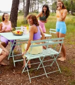 Bistro Bench with Backrest - Image 4