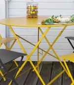 Lecio fm floreal ⌀77 dining table 4