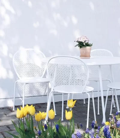 Lecio fm lorette ⌀110 dining set 1