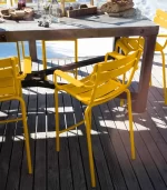 Luxembourg High Dining Armchair - Image 5