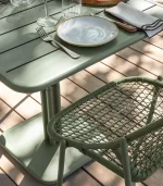 Luxembourg Pedestal 80x80 Dining Table - Image 7