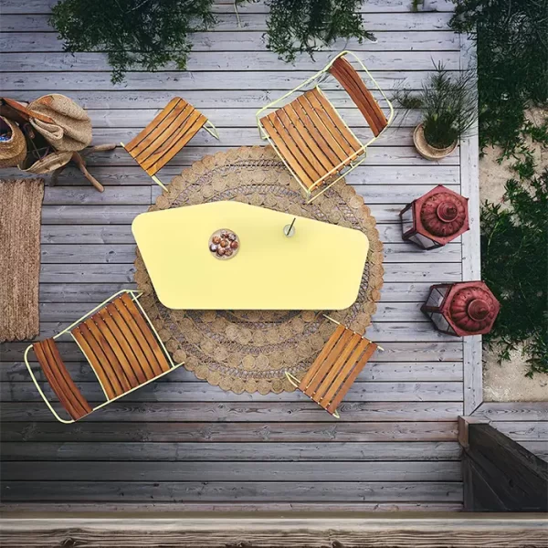 Lecio fm surprising teak lounge set 3