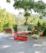 Lecio fm surprising teak low armchair 5